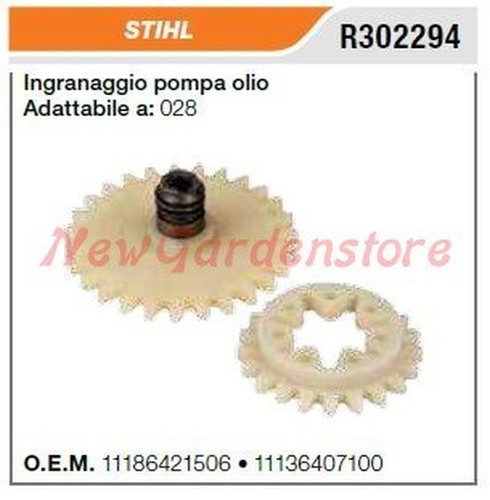 ölpumpe zahnrad stihl - Ölpumpe,
